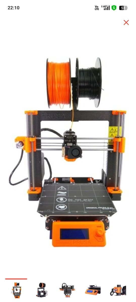 Pursa i3 MK3S+ набор 3d принтер