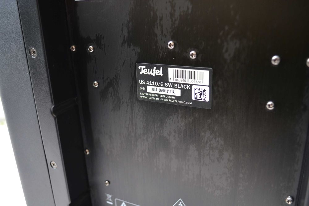 Subwoofer activ Teufel US 4110/6 SW Black