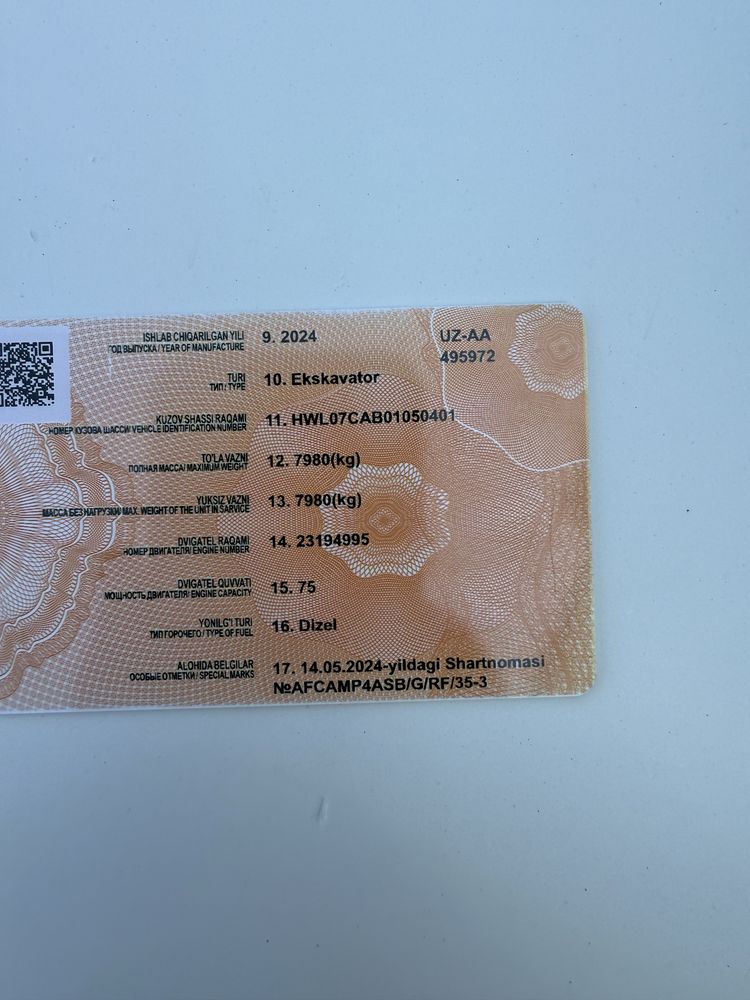 Ekiskavator HWL 90 sotiladi