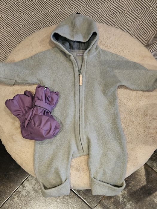 Вълнен гащеризон Kitz Heimat и ботушки Name it