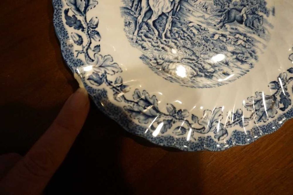 Farfurii desert sau mic dejun portelan englezesc Staffordshire Myotts