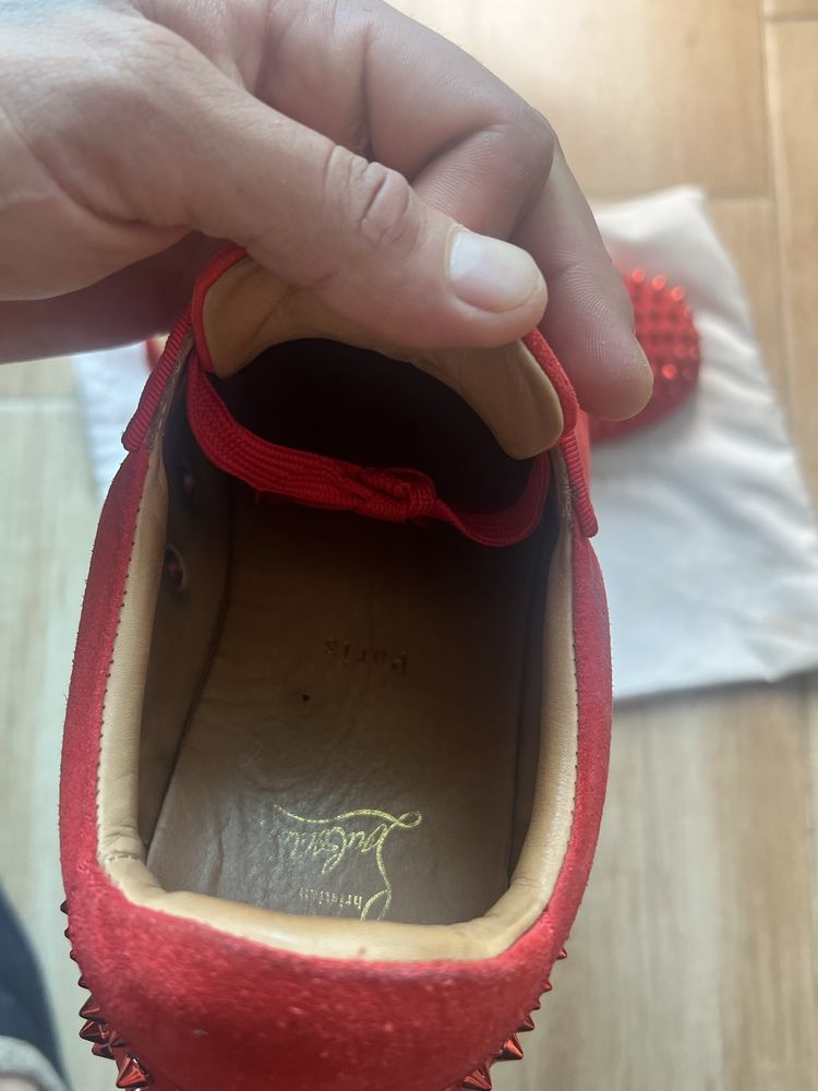 Червени Louboutin КАТО НОВИ!