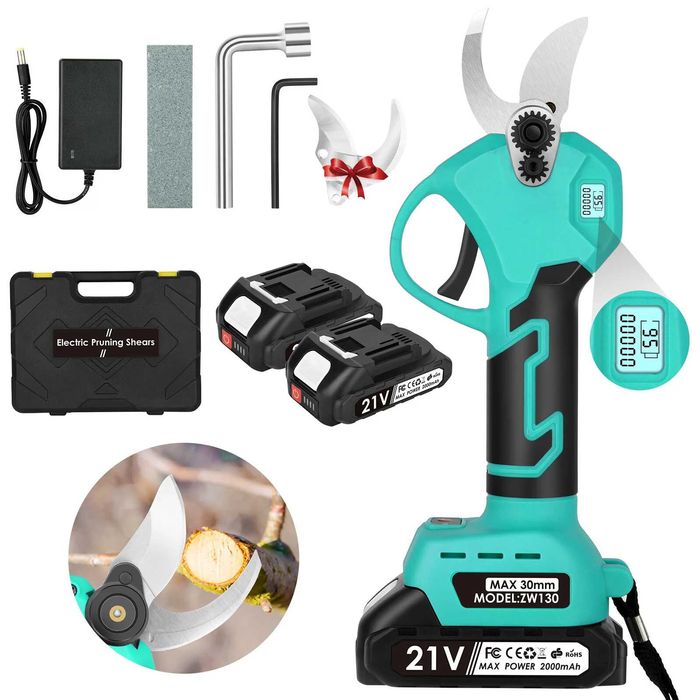 Електрическа ножица  с две батерии Billvry ZW130 21V