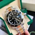 Чисто нов часовник Rolex Submariner Date - gold and black ! ! !