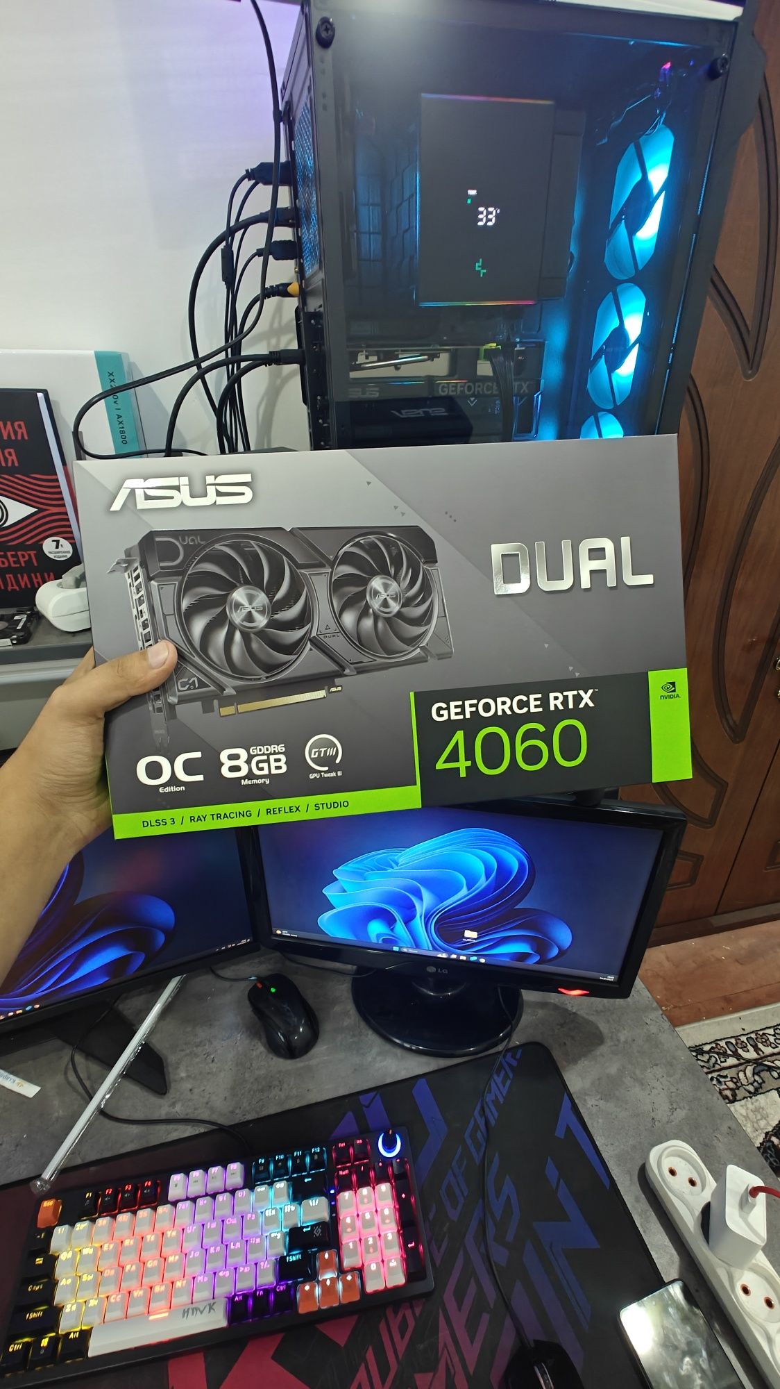 Asus RTX 4060 DUAL 8GB