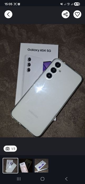 Vand samsung a54 5G, ca nou