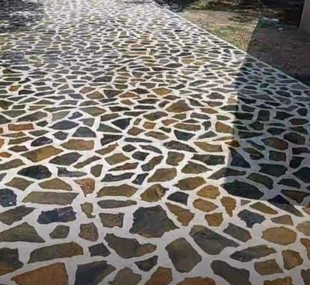 Vand piatra naturla si montez