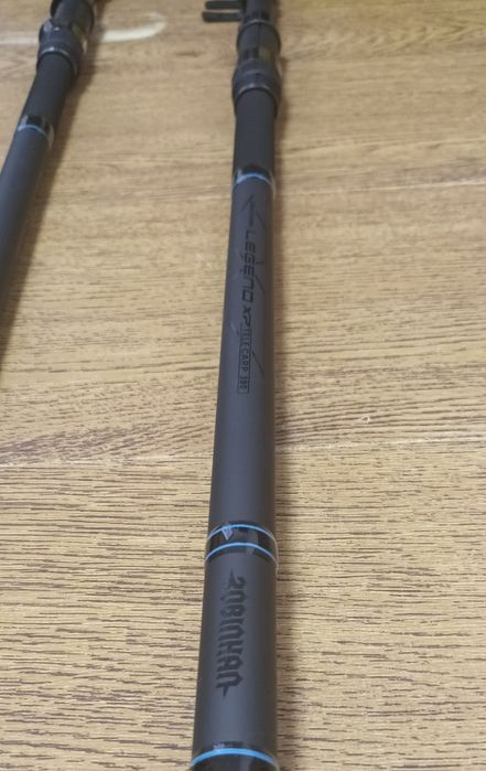 SET 4 Lansete Crap Robinhan LEGEND TELE CARP 3.9m 3.75 LBS Model Nou