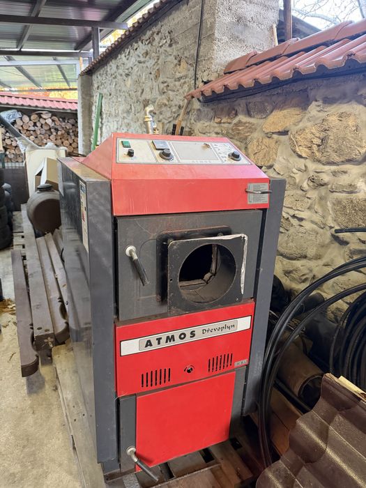 Котел за пелети и дърва Atmos 50kw