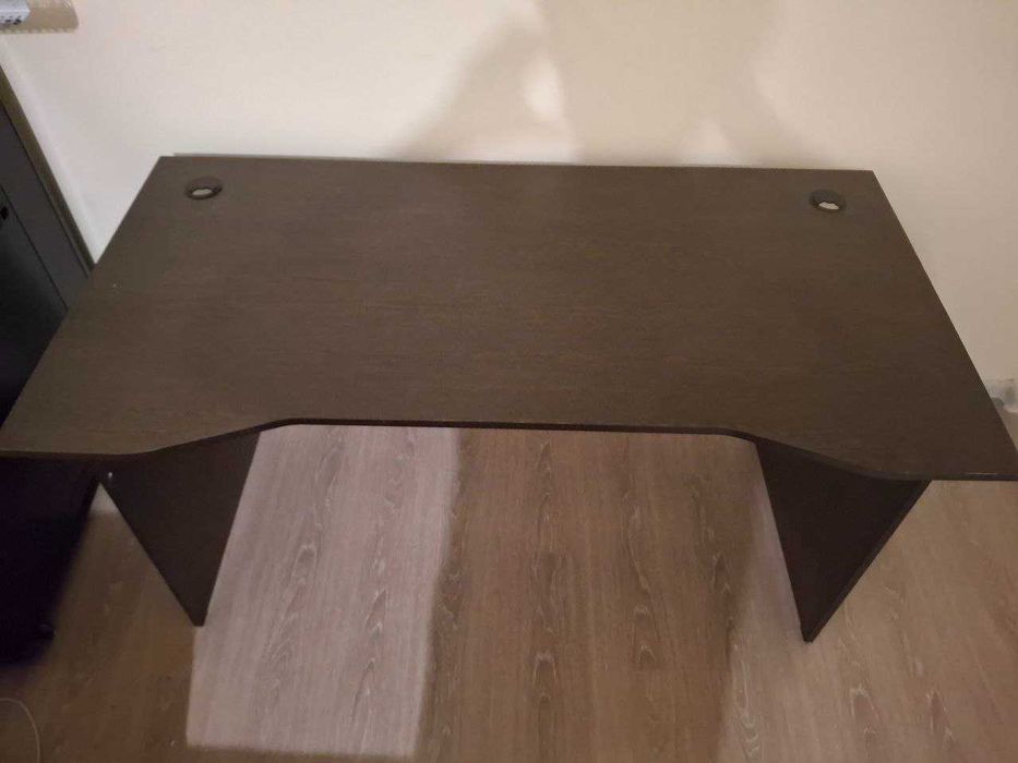 Деревяный стол компьютерный (Геймерский) Венге 140*71,6 см