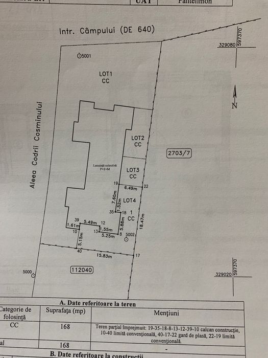 Vand apartament 3 camere+ curte 168mp + 2 locuri de parcare