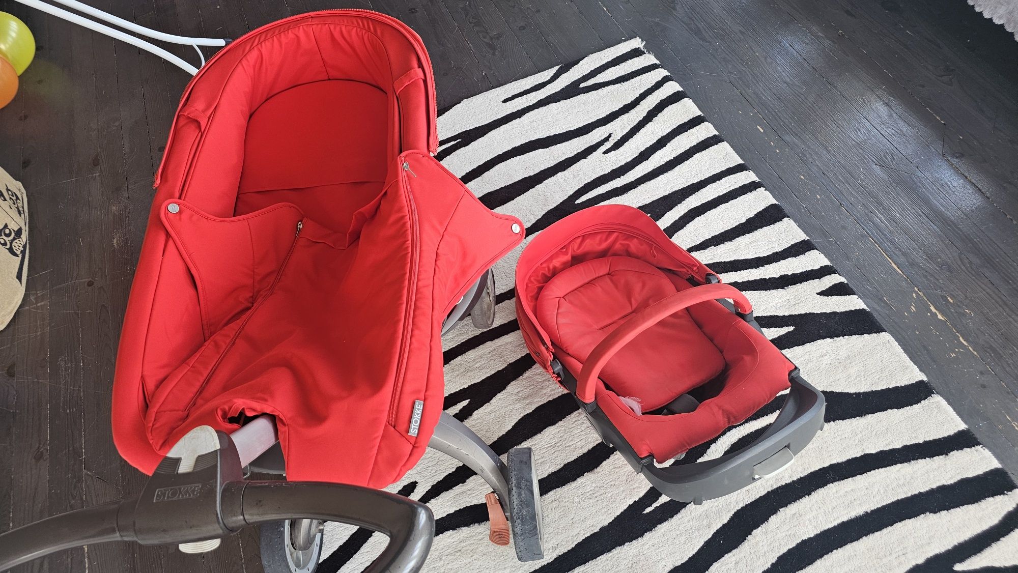 Детска количка Stokke със зимен и летен кош