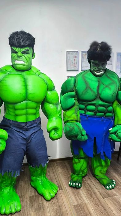 Продам костюм Халка также есть роботы ,ростовые