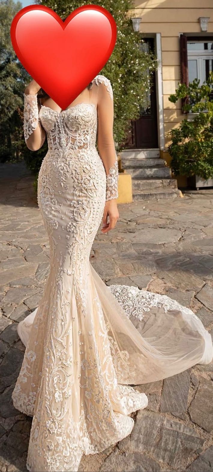 Rochie mireasă stil sirenă, model Corsica, La Novia