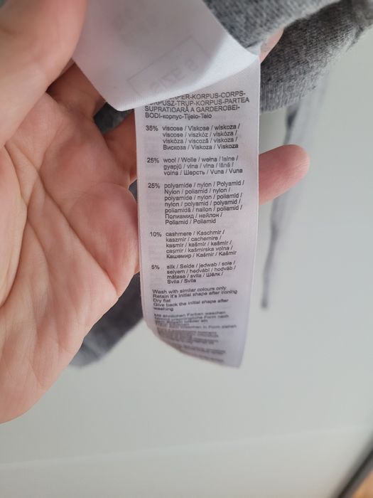 Pulover Orsay cu lana si casmir