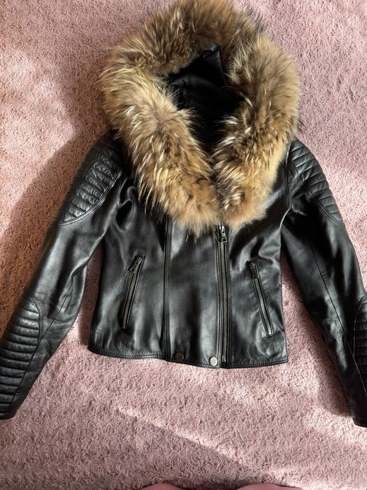 Дамско кожено яке