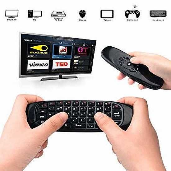 Универсално дистанционно, air mouse, презентатор 7 цвята подсветка