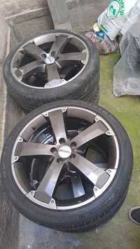 Jante 225/40/R18 5x100  (cauciucuri incluse)