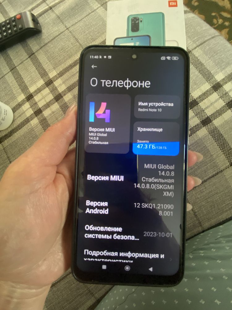 Смартфон Xiaomi redmi note 10