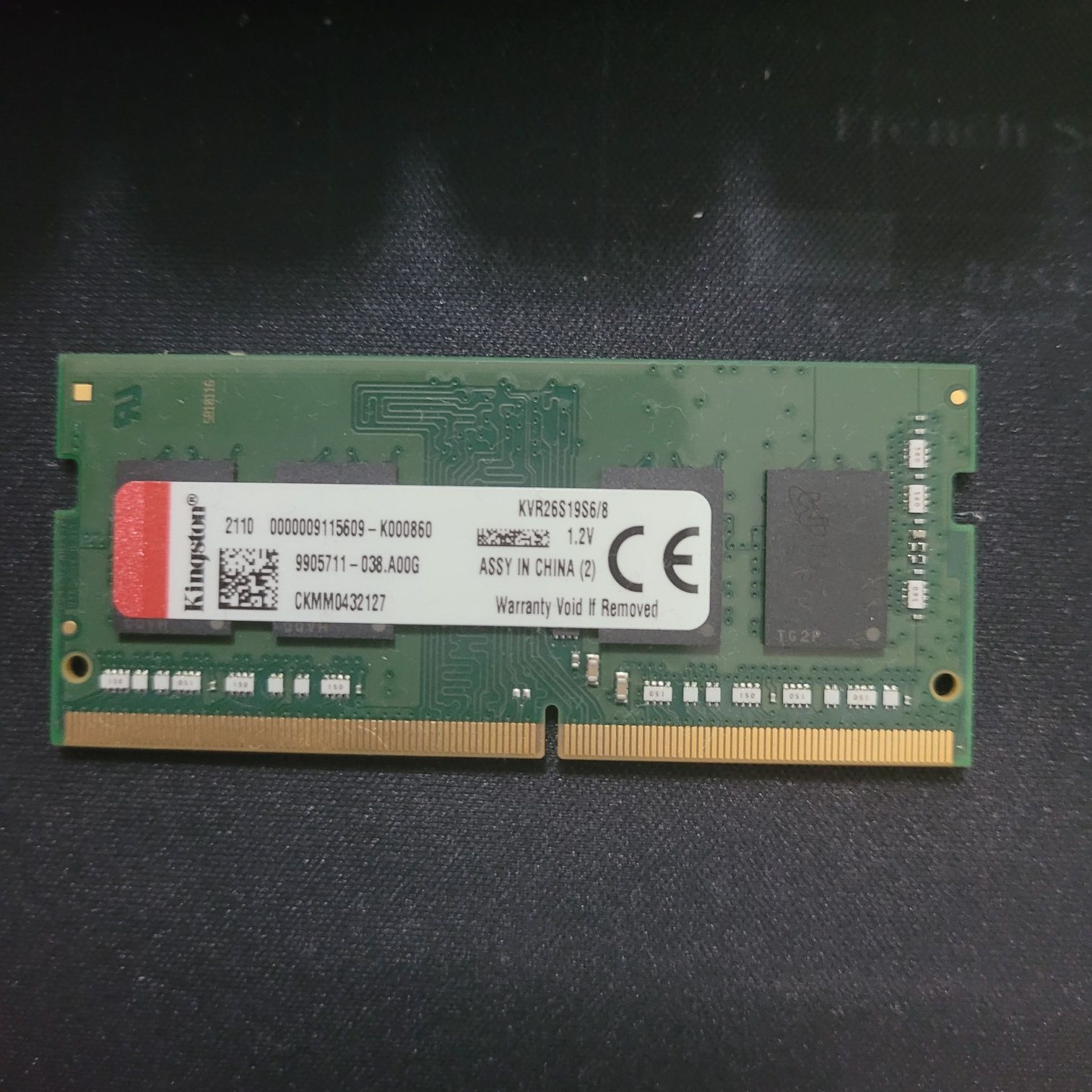 Memorie RAM laptop Kingston 8GB DDR4-2666 MHz CL19