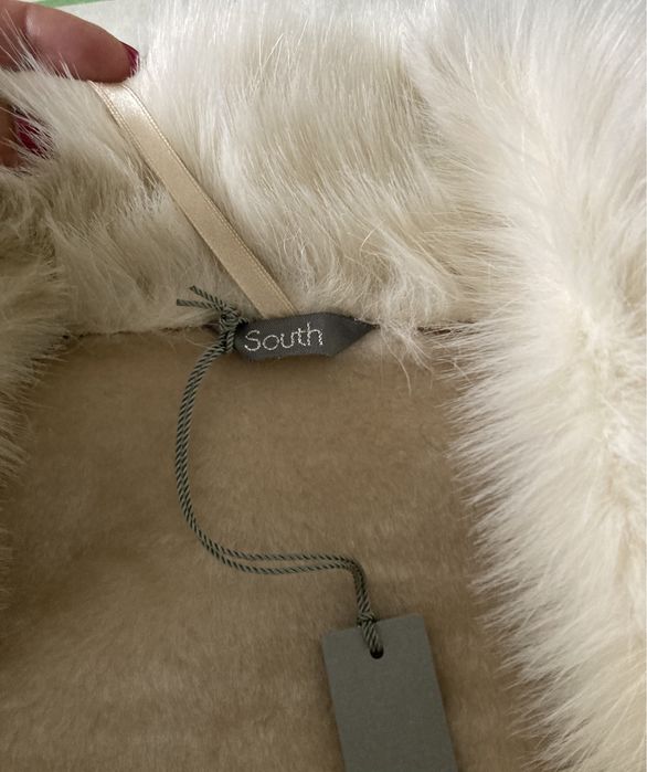 Дамско палто South с пухчета.Ново!