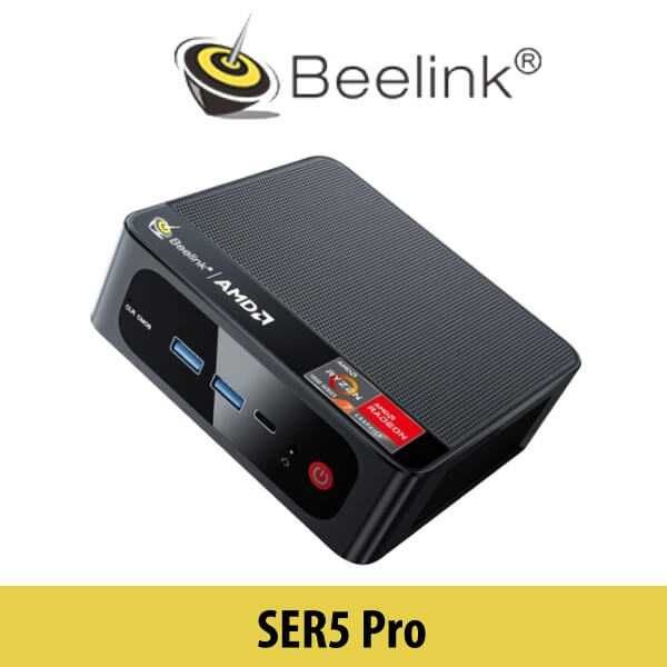 MiNi PC Beeling 5 PRO AMD Ryzen 5-5560U озу16гб 128+256 ssd