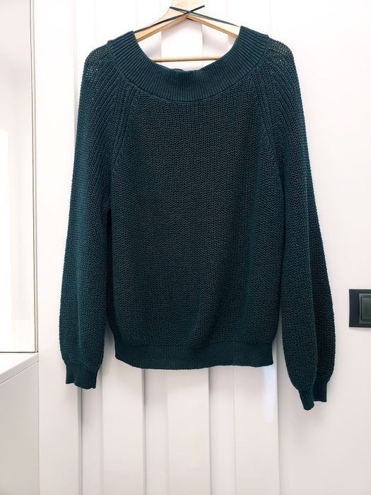 Pulover tricot Zara verde