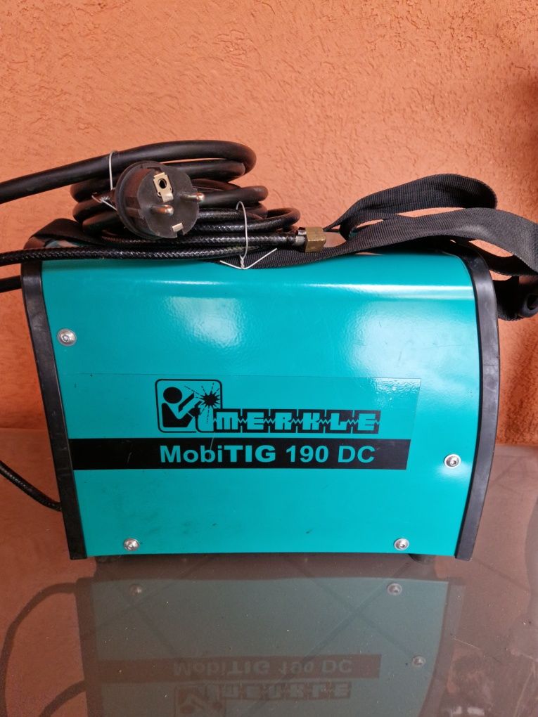 Aparat/sistem de sudura portabil Merkle MobiTIG 190 DC gaz + electrozi