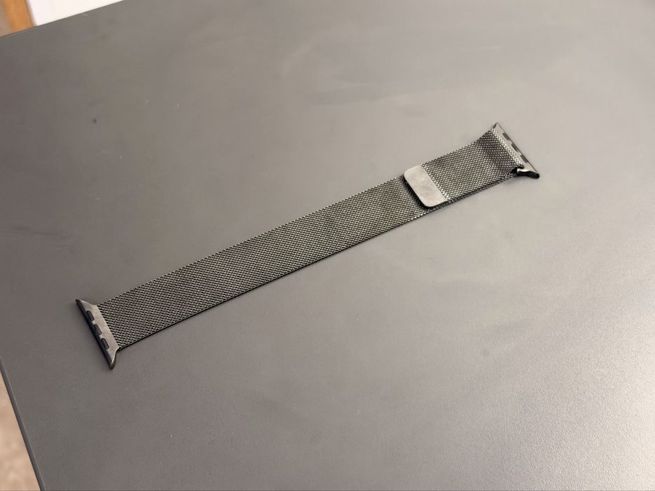 Curea Apple Watch Milanese, Slate (Neagra)