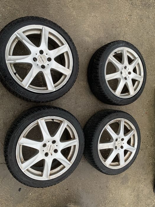 Jante ENZO R17 PDC 4x100 cu anvelope iarna 205.45.17