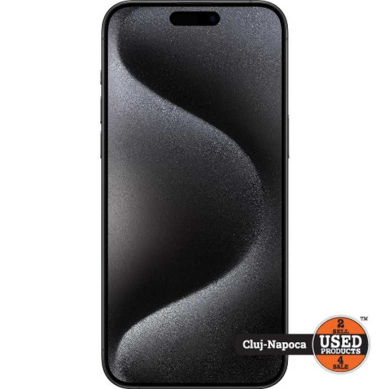 Apple iPhone 15 Pro Max, 256 Gb, Black Titanium | UsedProducts.ro