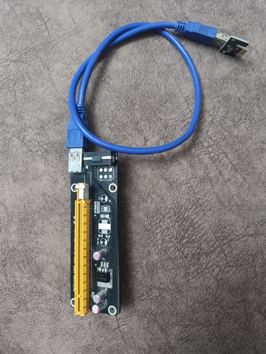USB райзер sata molex