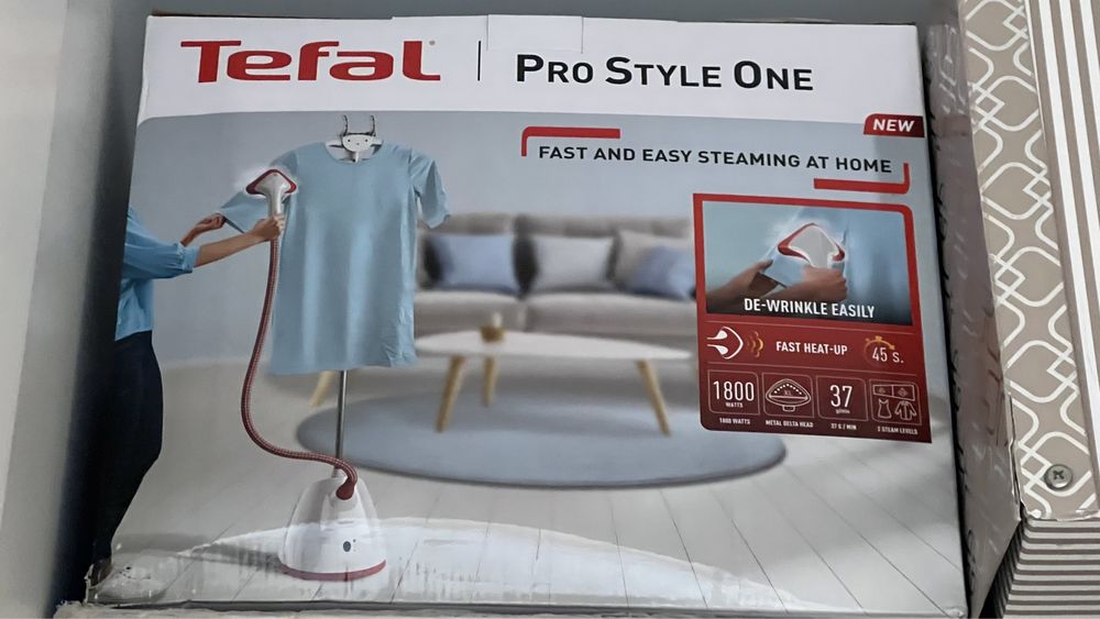 Отпариватель Tefal новый
