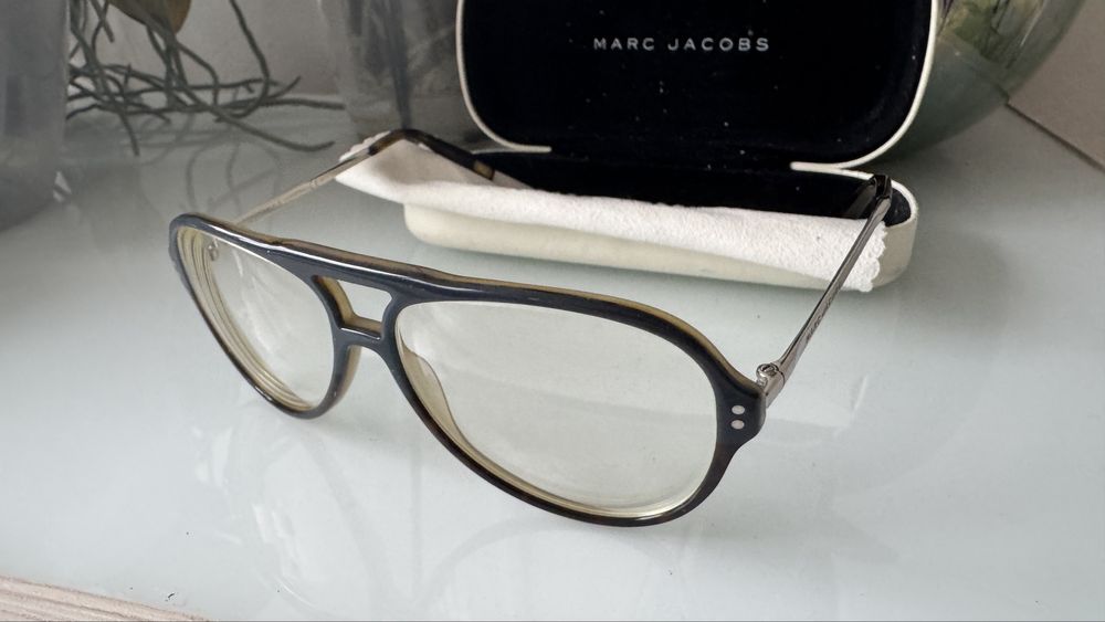 Rame ochelari vedere Marc Jacobs cu toc tip ray-ban aviator soare