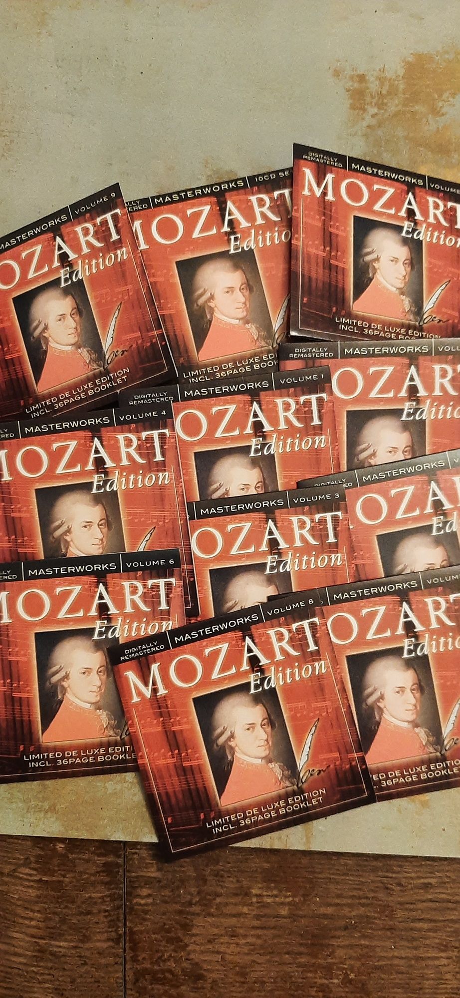 Mozart Edition - Limited de luxe edition - 10 CD-uri