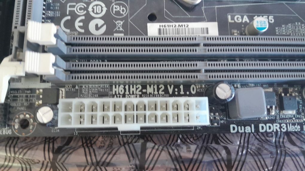 Plata H61H2-M12 V: 1.0