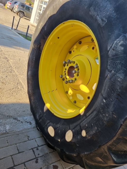 Jante cu anvelope 800/65R38 tractor John Deere