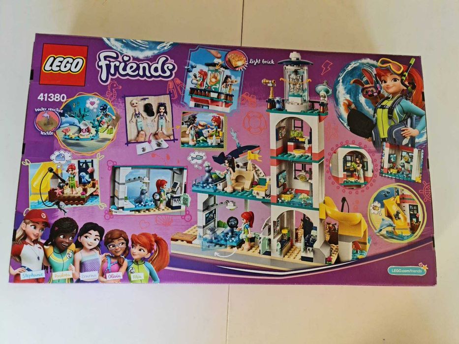 НОВ, ОРИГИНАЛЕН LEGO Friends - Спасителен център във фара 41380