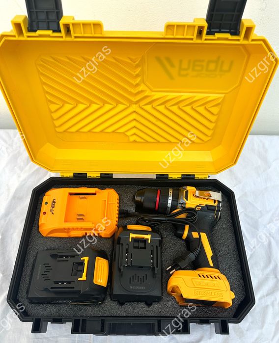 Бепул доставка шруповерт ударный дрель UBAY UB-CD1016C  оригинал новый