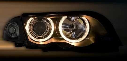 Кристални LED Фарове, BMW E46 1998/2001, Седан