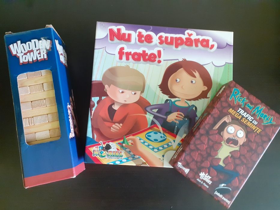 JENGA, Nu te supara frate, Rick si Morty