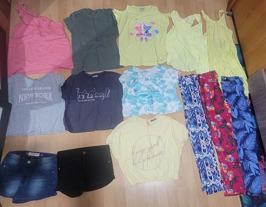 Lot 17 produse,pt fete 10 12 ani,146 152 cm