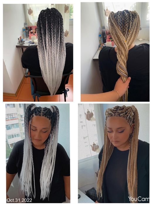 Box braids Bragadiru