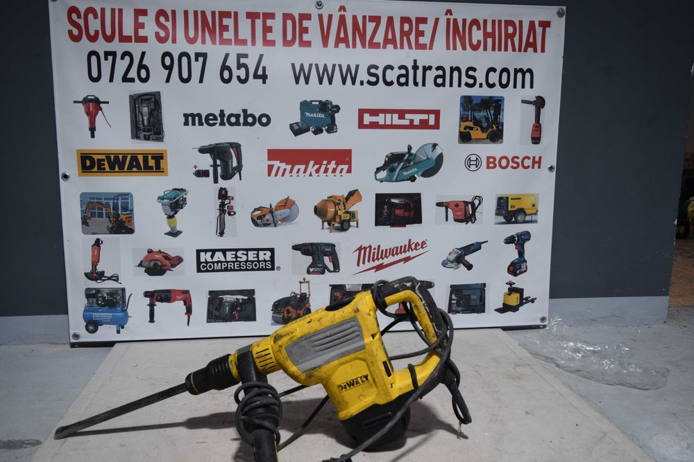 Ciocan demolator Dewalt SDS-Max profesional 1500W