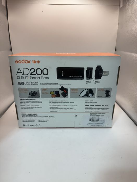 Godox AD200 Pocket Flash – bliț portabil profesional Nou