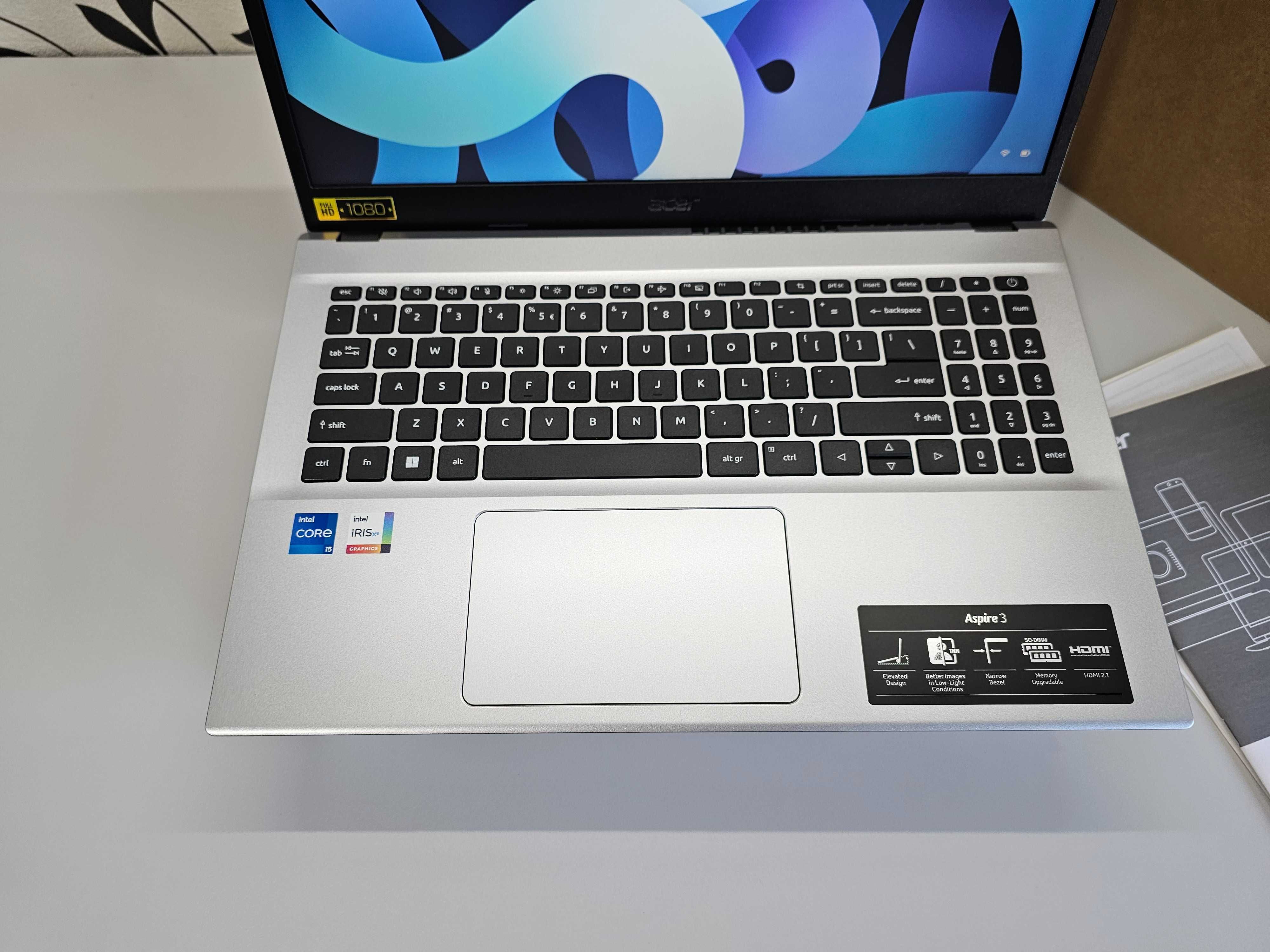 ПРОДАМ Acer A315-59 Мощный Ноутбук Core™i5-1235U/8GB/512GBSSD/15.6"FHD