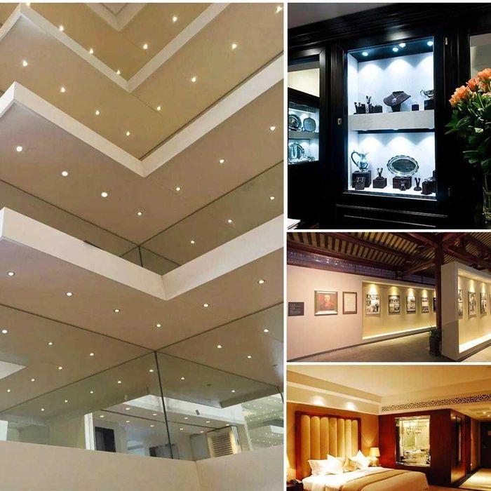 Mini Spoturi LED  Încastrată 9 Bucăți 12V 1W, Spot, Lumină de Tavan