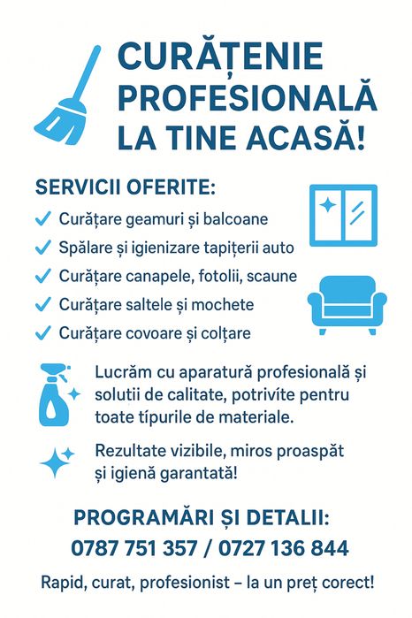Detailing orice tip de materal textil
