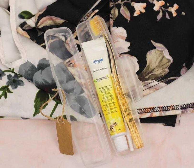 Set igiena orala  pasta de dinti si periute Atomy