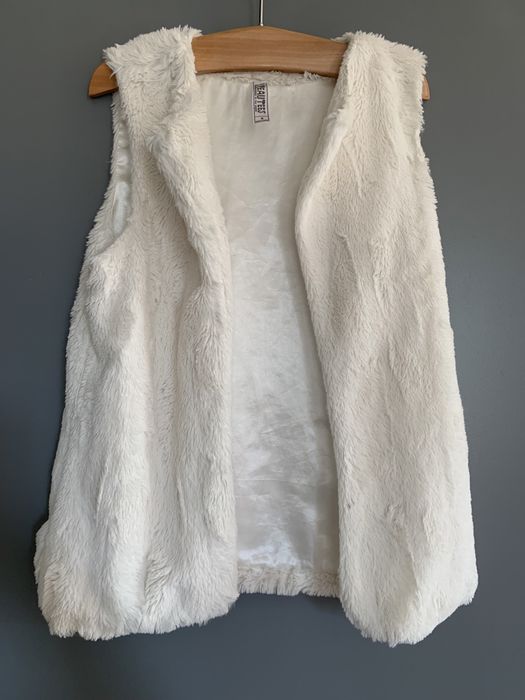 Зимен пухен елек за момиченце 9-10 години